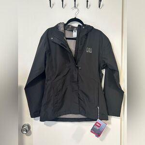 Helly Hansen Women's Black Hooded Ski Shell Jacket